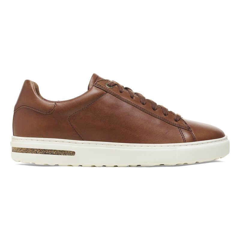 BIRKENSTOCK Bend Low Natural Leather Cognac Soft Sole detail