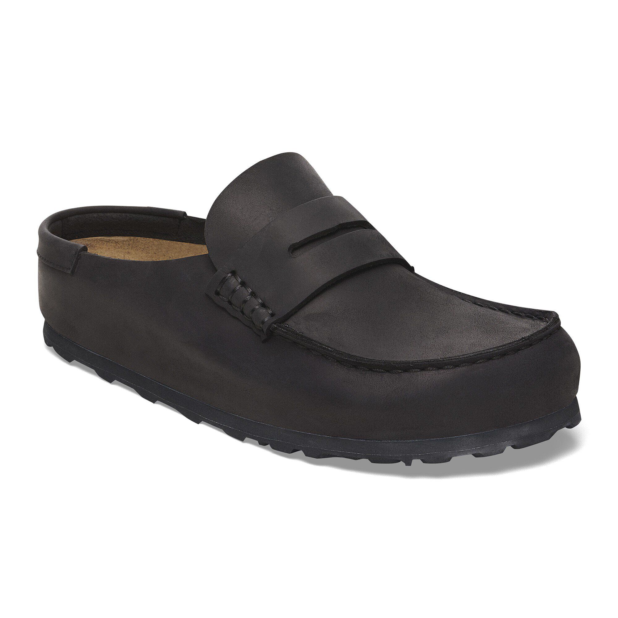 BIRKENSTOCK NAPLES ブラック 41 Naples Wrapped Oiled Leather in Color Black | BIRKENSTOCK US