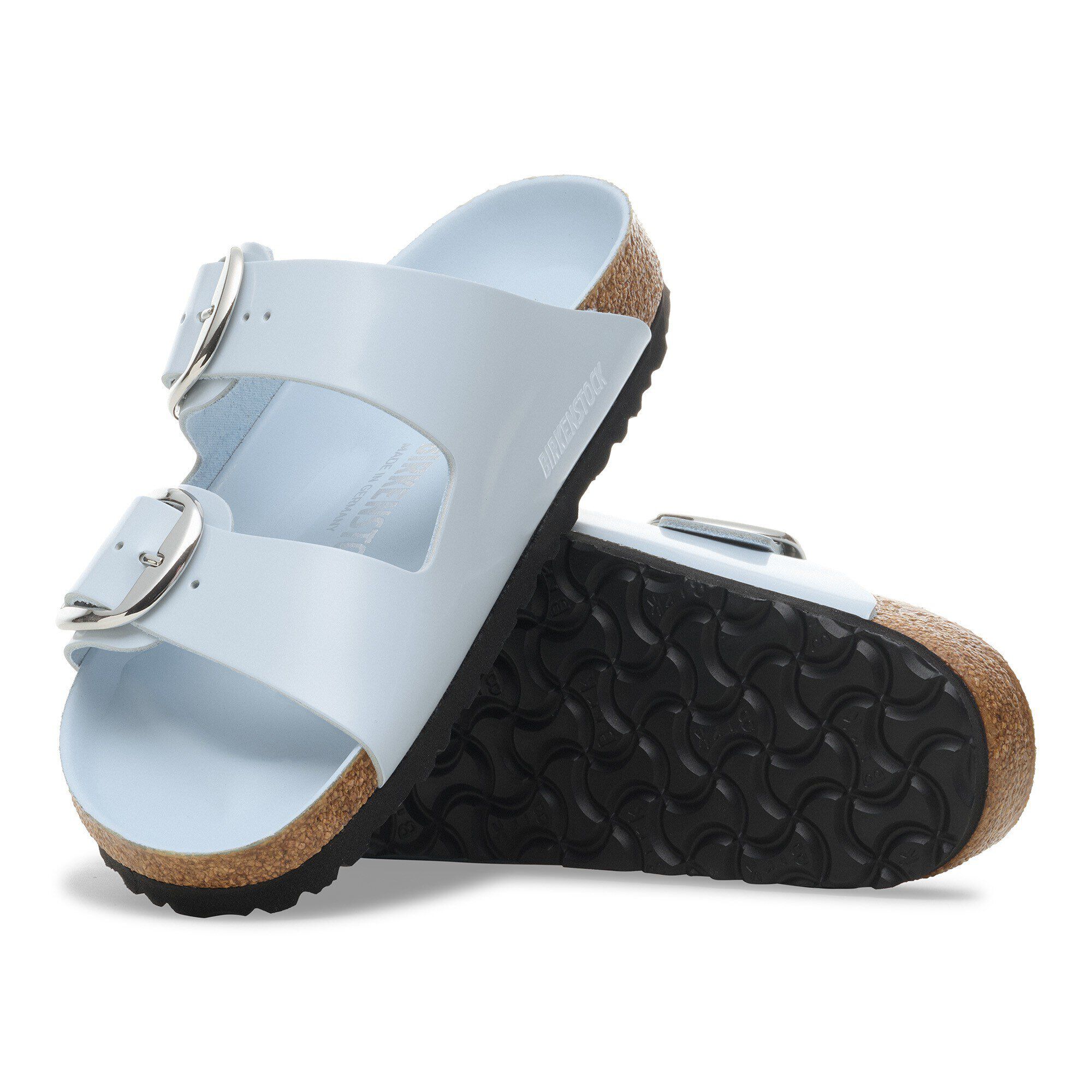 BIRKENSTOCK Arizona BS ベイビーブルー 36 Arizona Suede Leather in Color Baby Blue | BIRKENSTOCK US