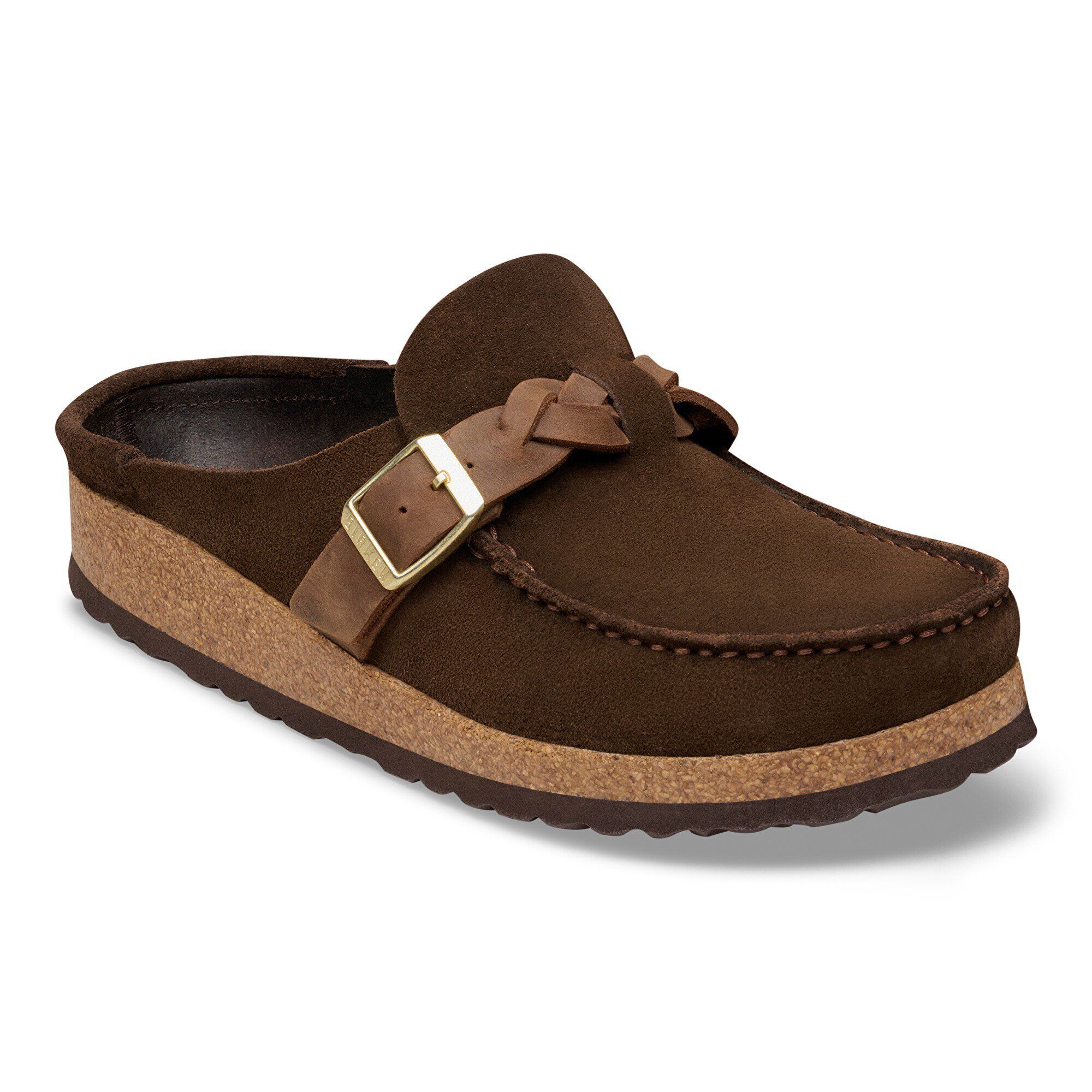 Buckley  Braided Suede Leather