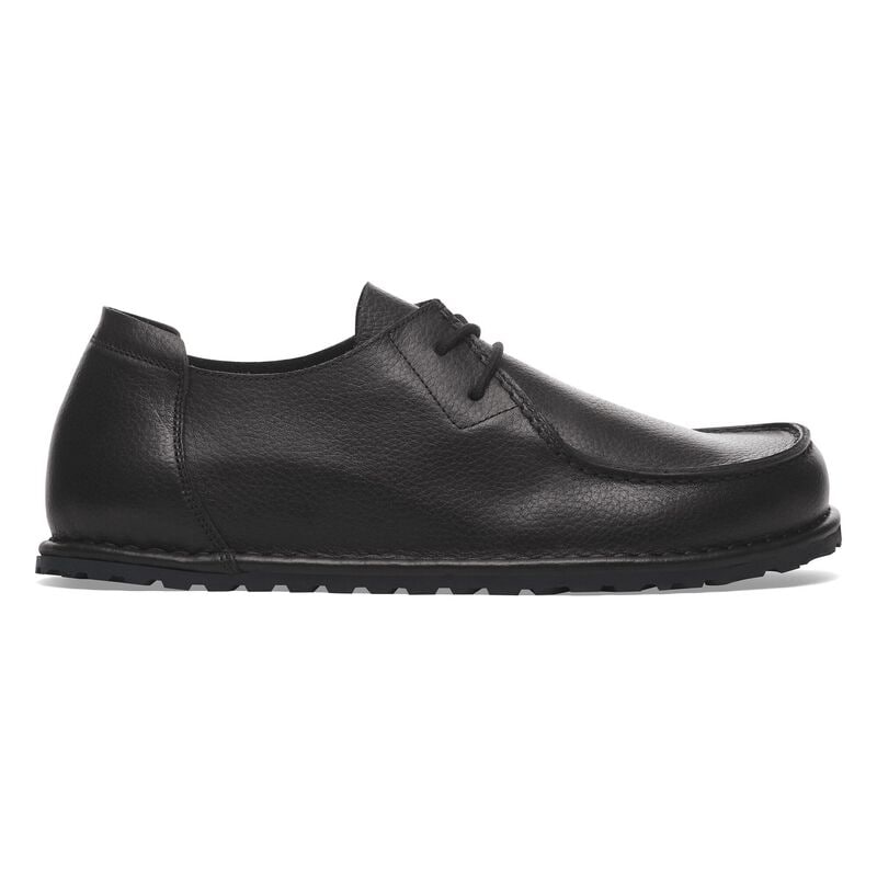 BIRKENSTOCK Utti Lace Natural Leather Black City Comfort detail