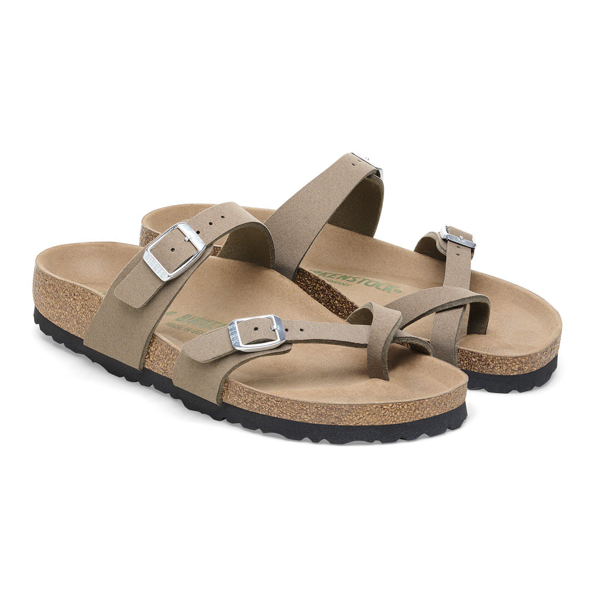 Mayari Vegan Synthetics in Color Vegan Gray Taupe | BIRKENSTOCK US