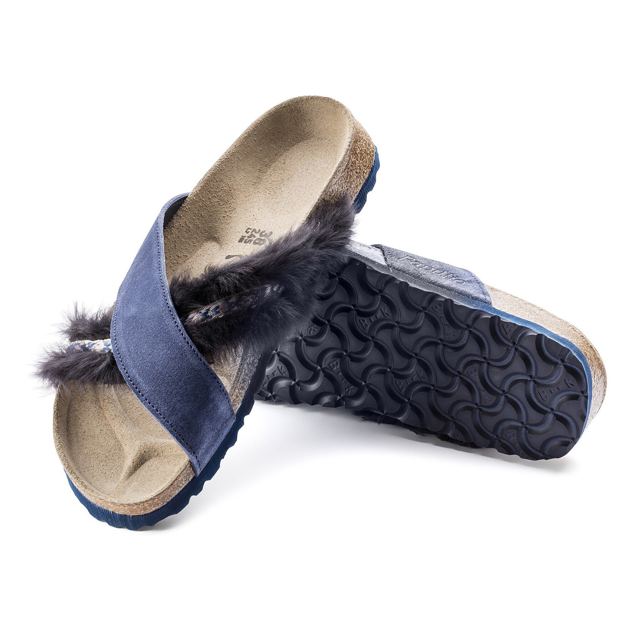 Daytona Suede Leather/Fur with outer sole details