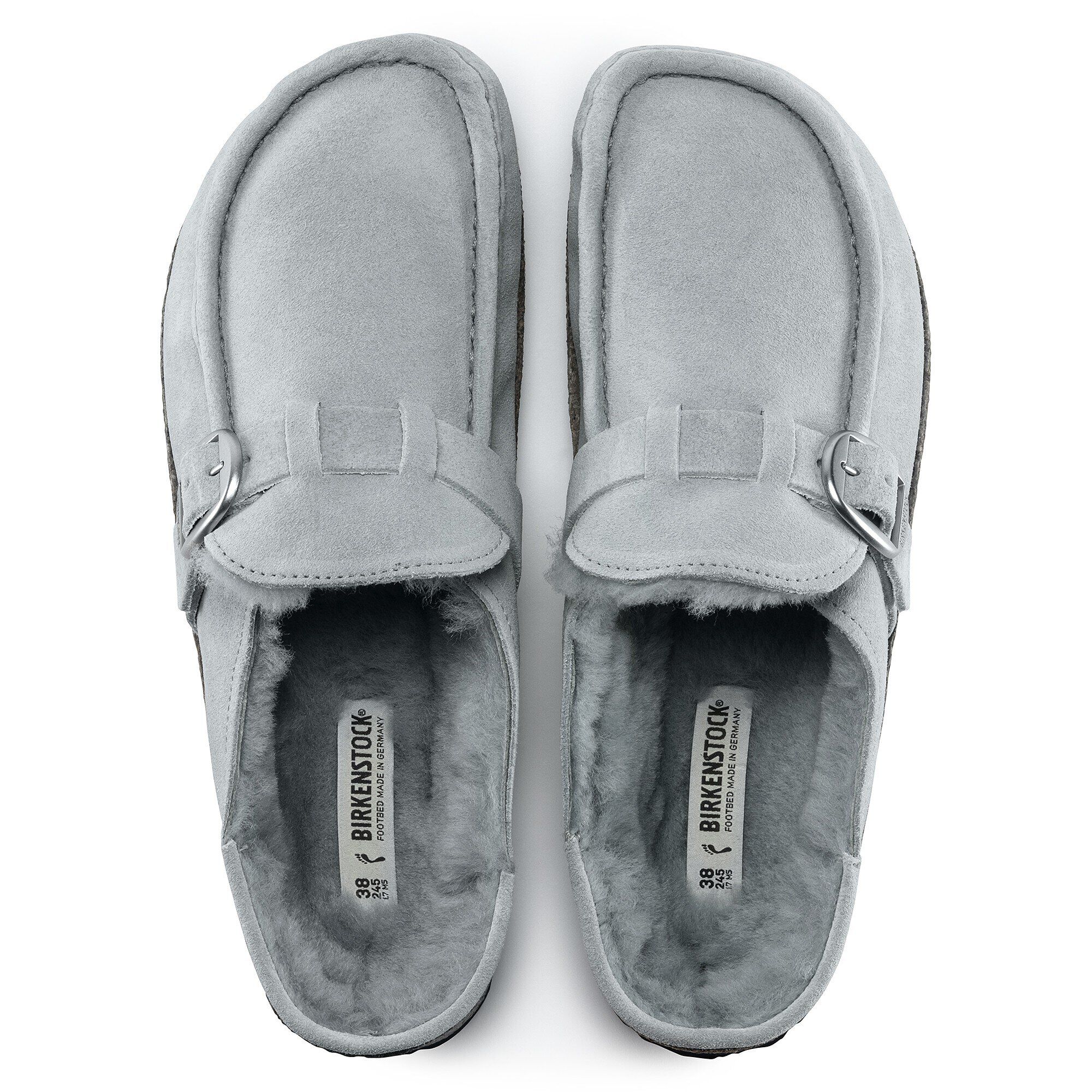 Buckley Shearling Suede Leather