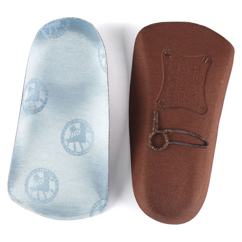 BIRKENSTOCK Blue Footbed Sport Cotton Lounge Fit detail