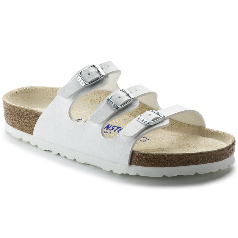 BIRKENSTOCK Florida Soft Footbed Birko-Flor Black City Comfort detail