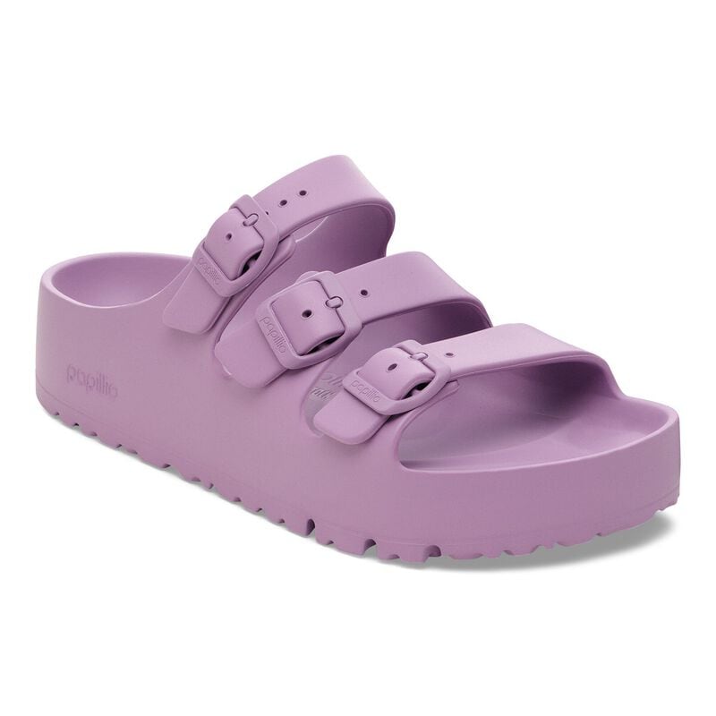 BIRKENSTOCK Florida Flex Platform EVA Black Soft Sole detail