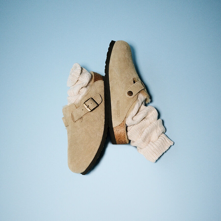 Boston Shearling & Cotton Twist Sock