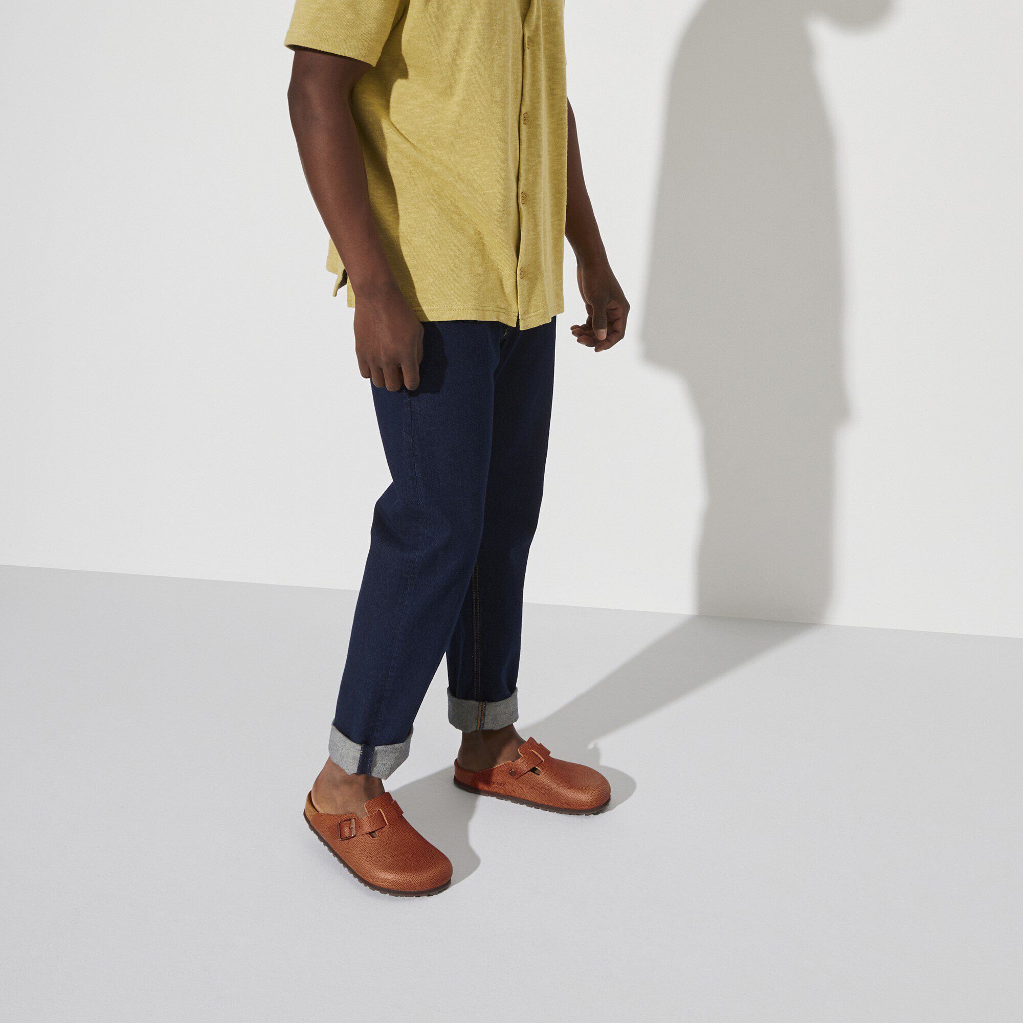   Close-up with a male model
