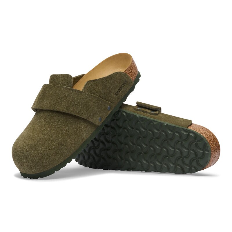 BIRKENSTOCK Loma Suede Leather Thyme Contour Sole detail
