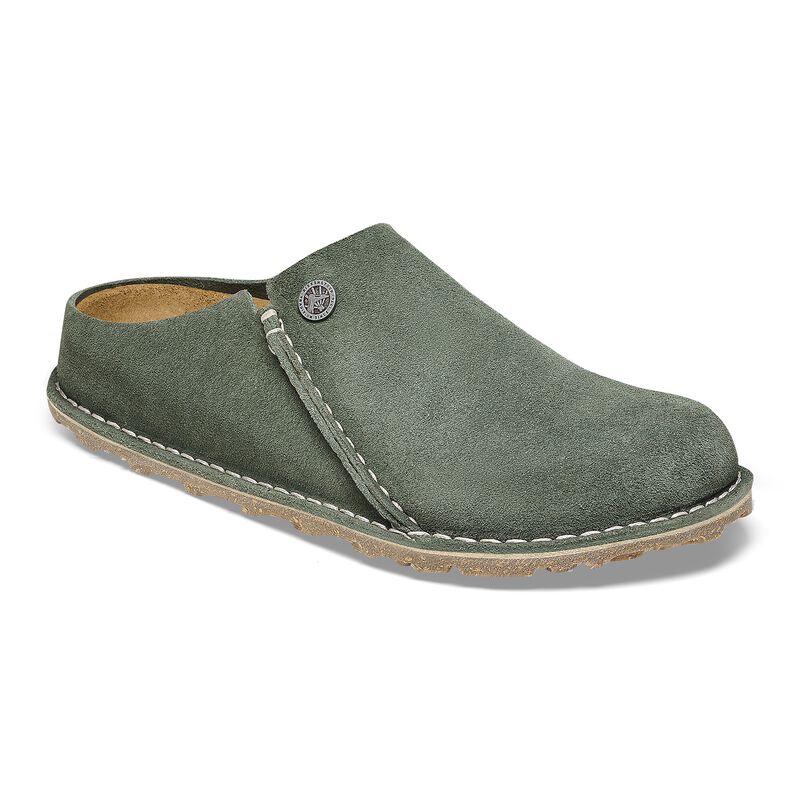 BIRKENSTOCK Zermatt Premium Suede Leather Carafe Soft Sole detail