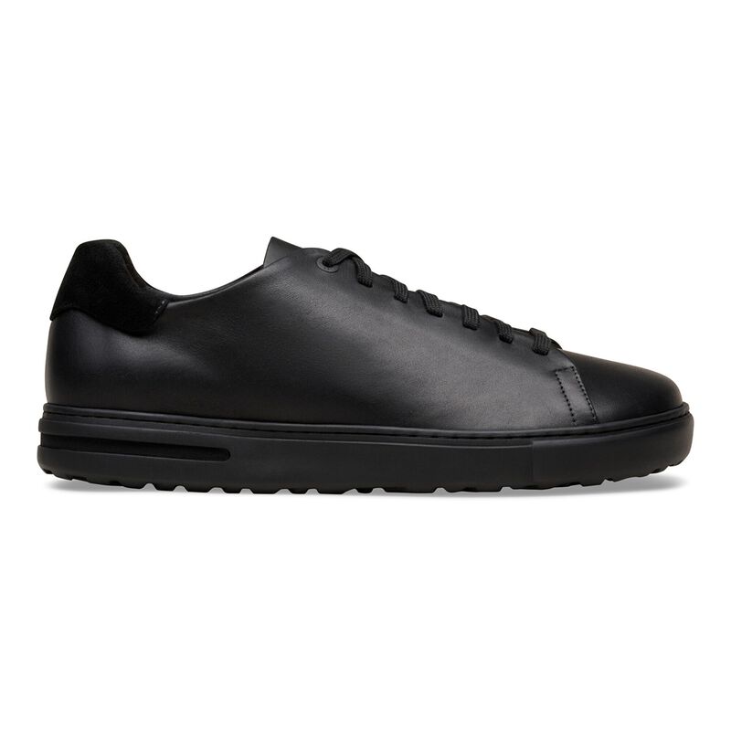 BIRKENSTOCK Bend Low Natural Leather Black Soft Footbed detail