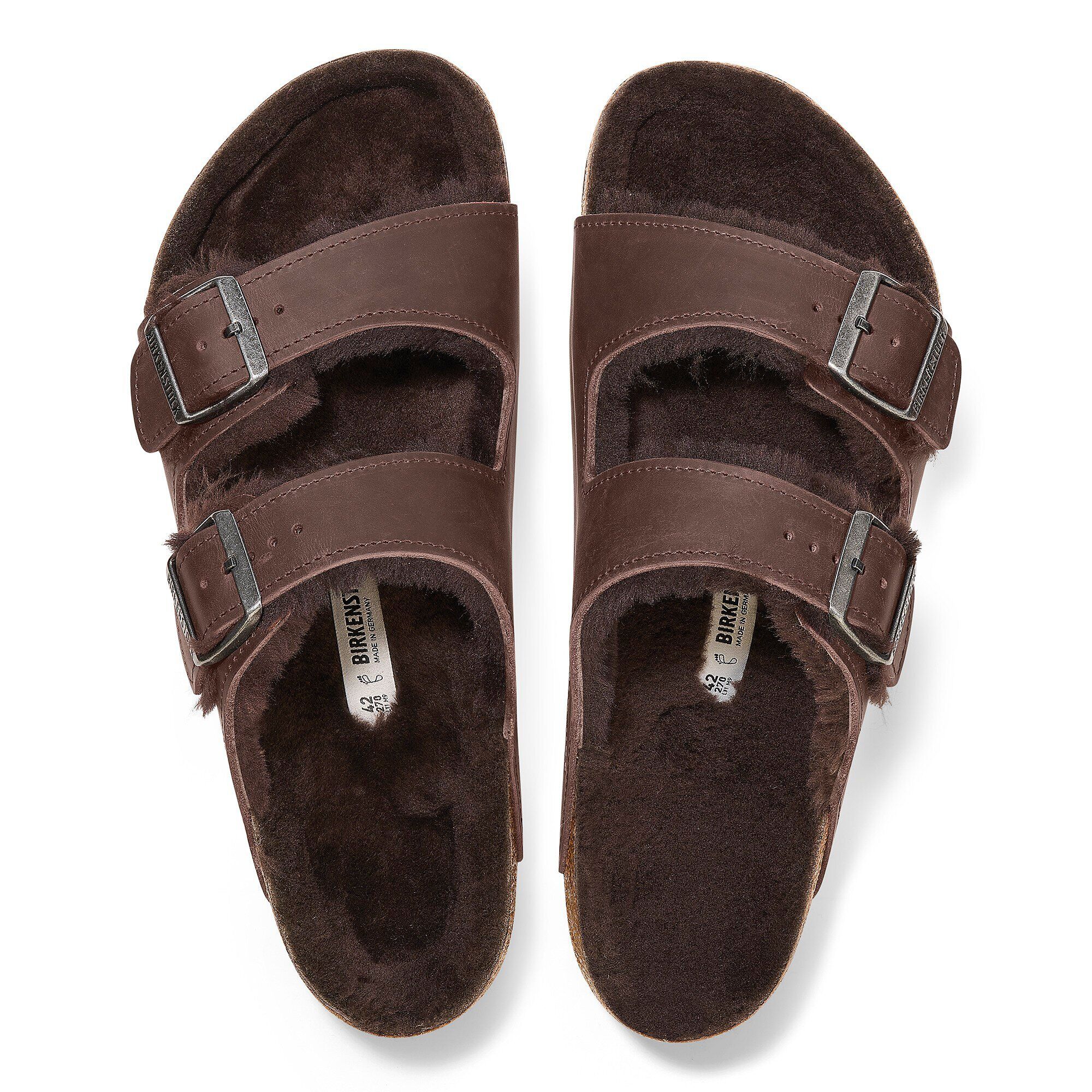 Arizona Shearling Cuir huil&eacute; - a top view image num&eacute;ro 2
