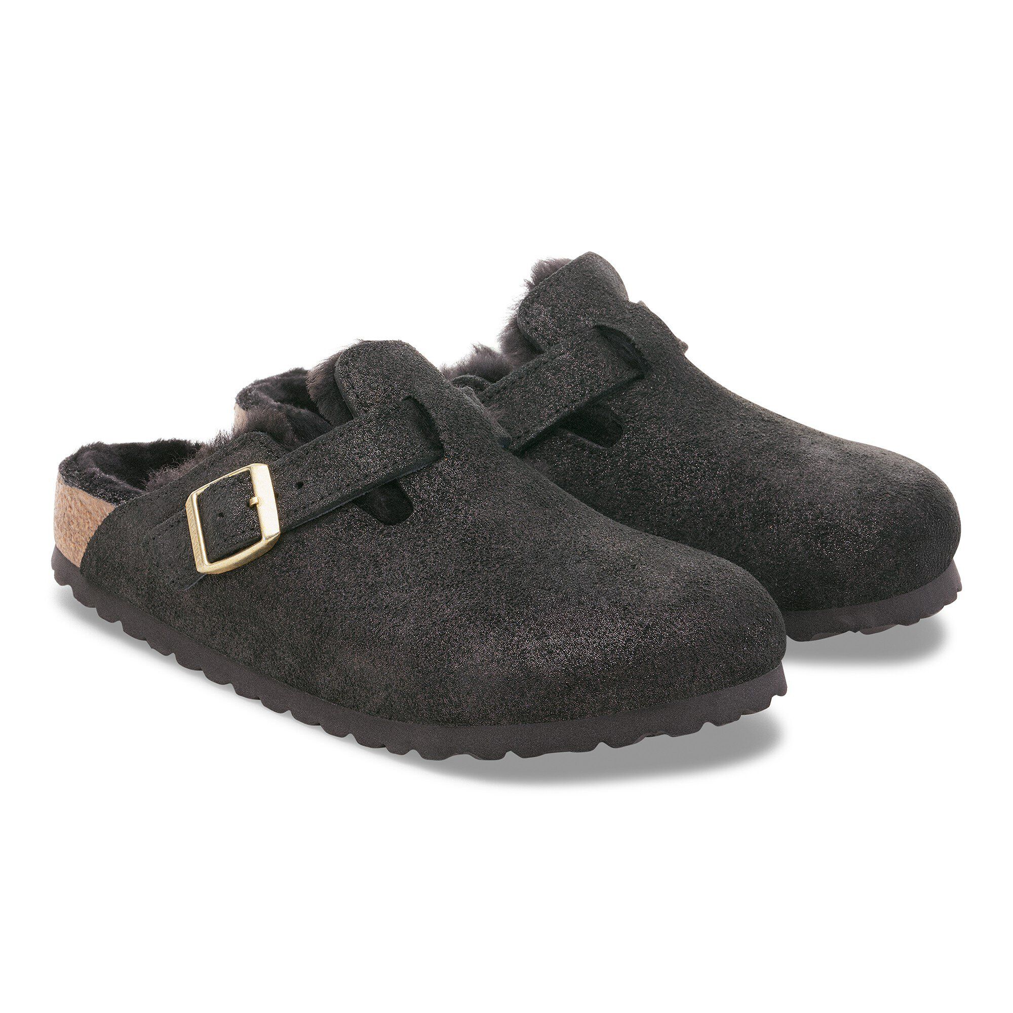 Boston Shearling Su&egrave;de-Shearling