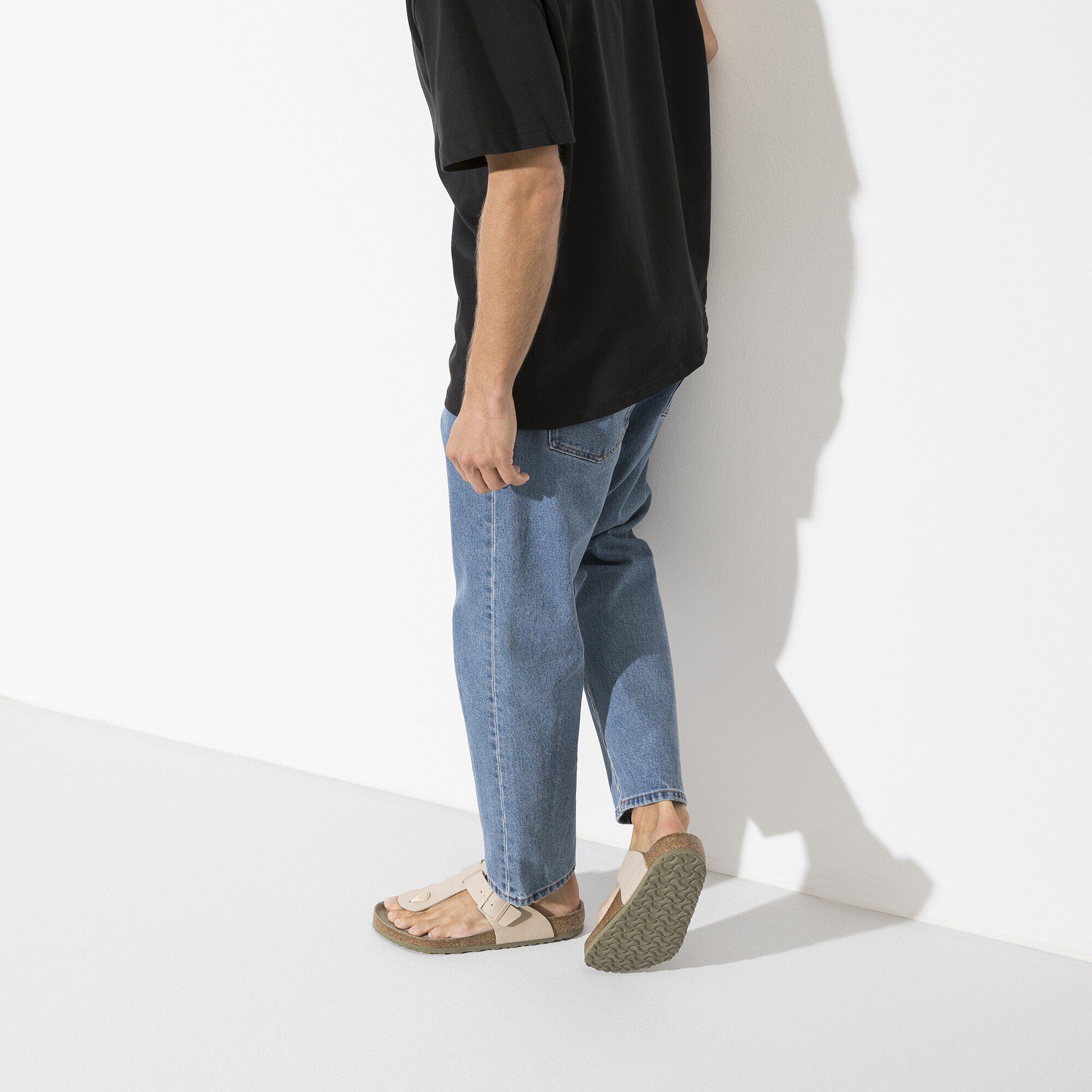   Close-up with a male model