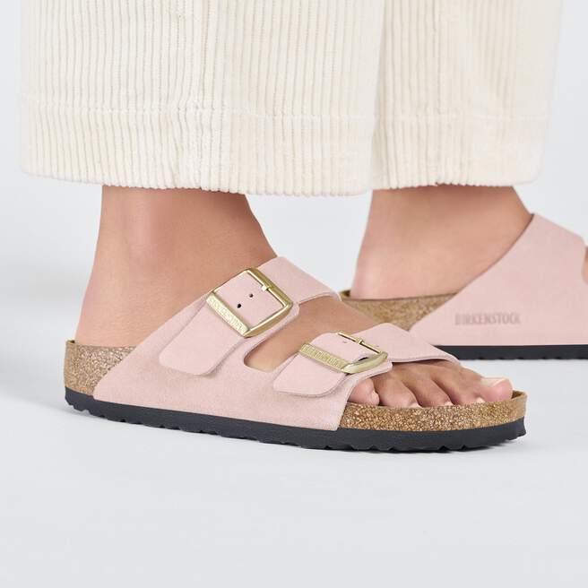 Arizona Suède en Rose clair BIRKENSTOCK Canada
