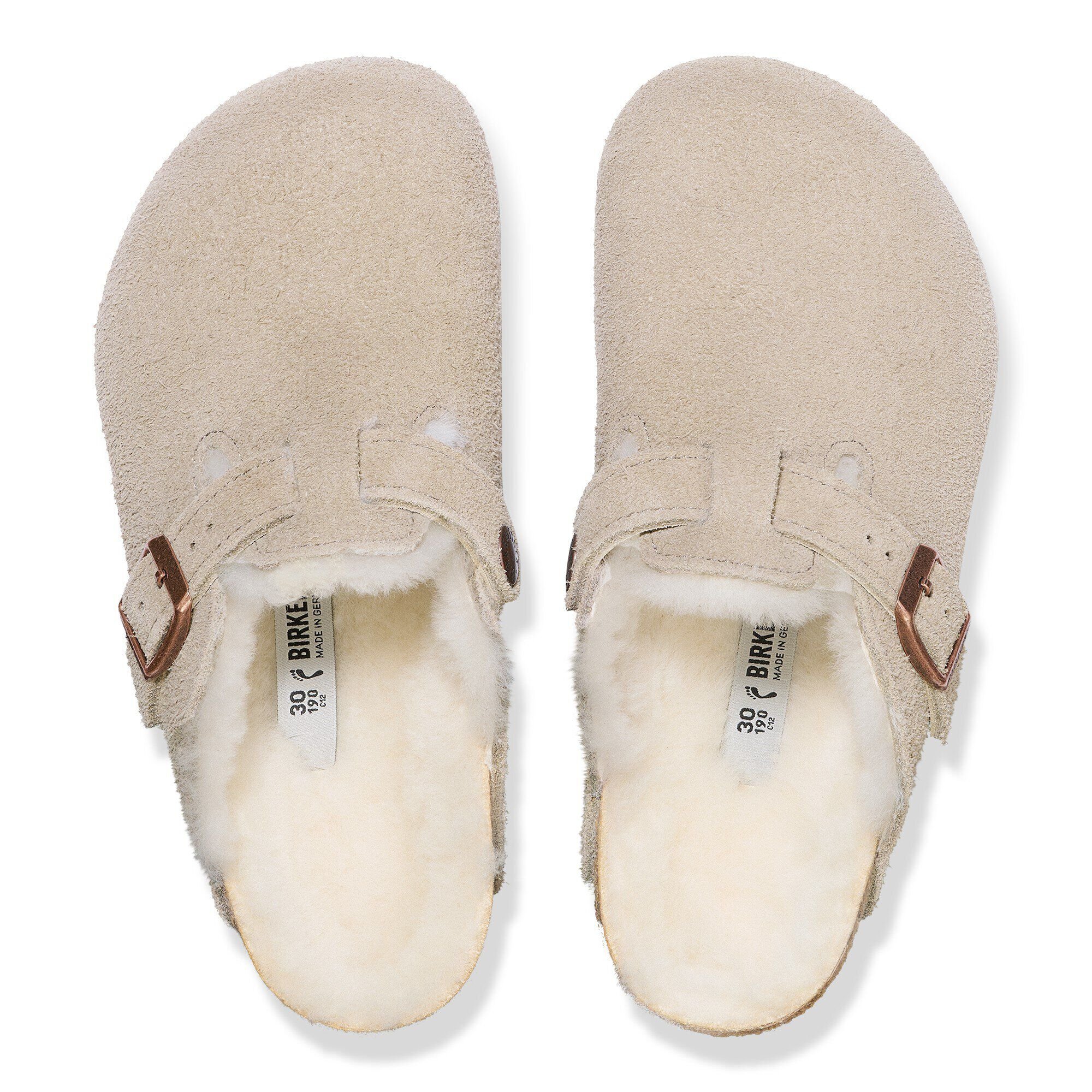 Boston Shearling Kids Suede Leather-Shearling