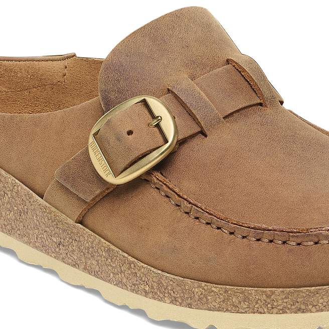 Sw 656 Buckley Oiled Leather in Color Cognac | BIRKENSTOCK US