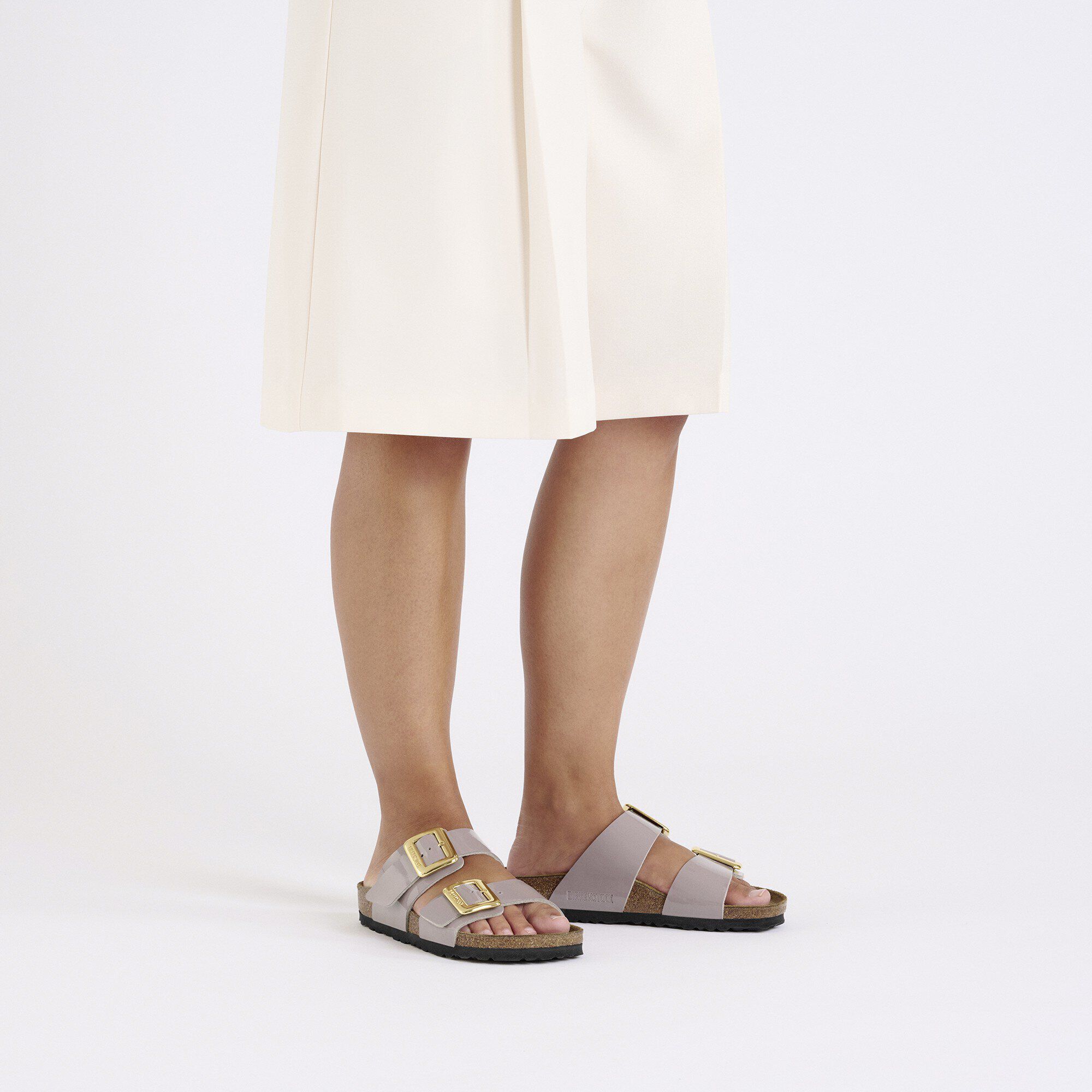 Sydney Luxe Buckle Birko-Flor verni