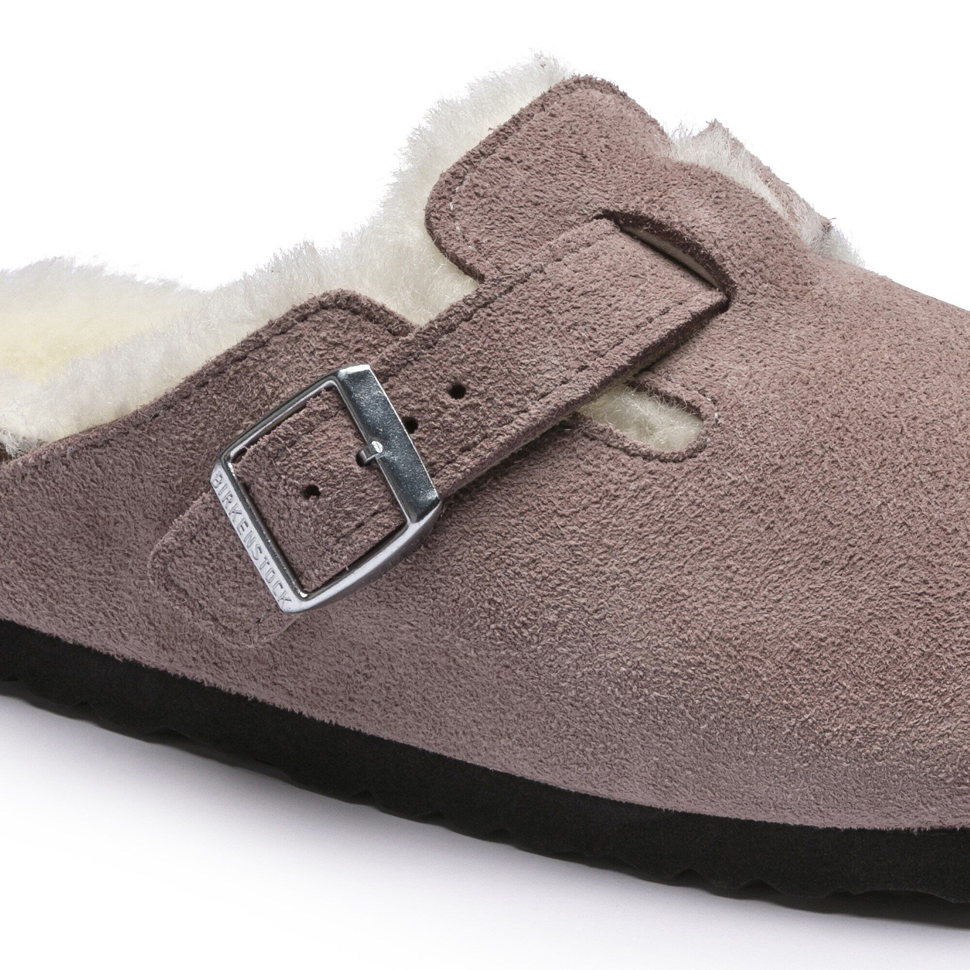 Boston Shearling Suede Leather