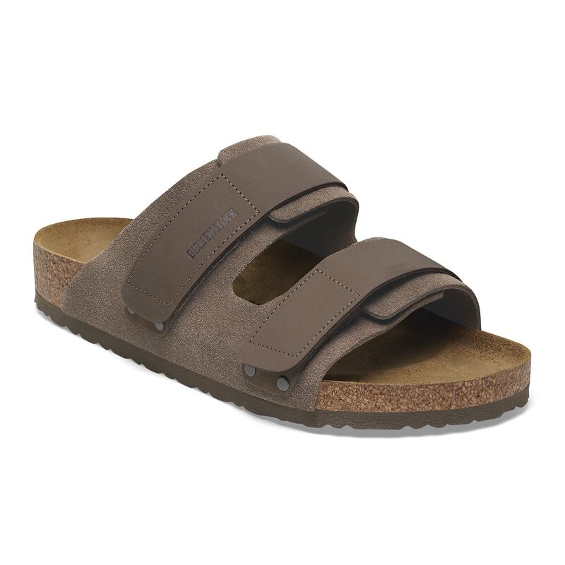 BIRKENSTOCK Uji Nubuck Leather/Suede Black Walk Edit detail