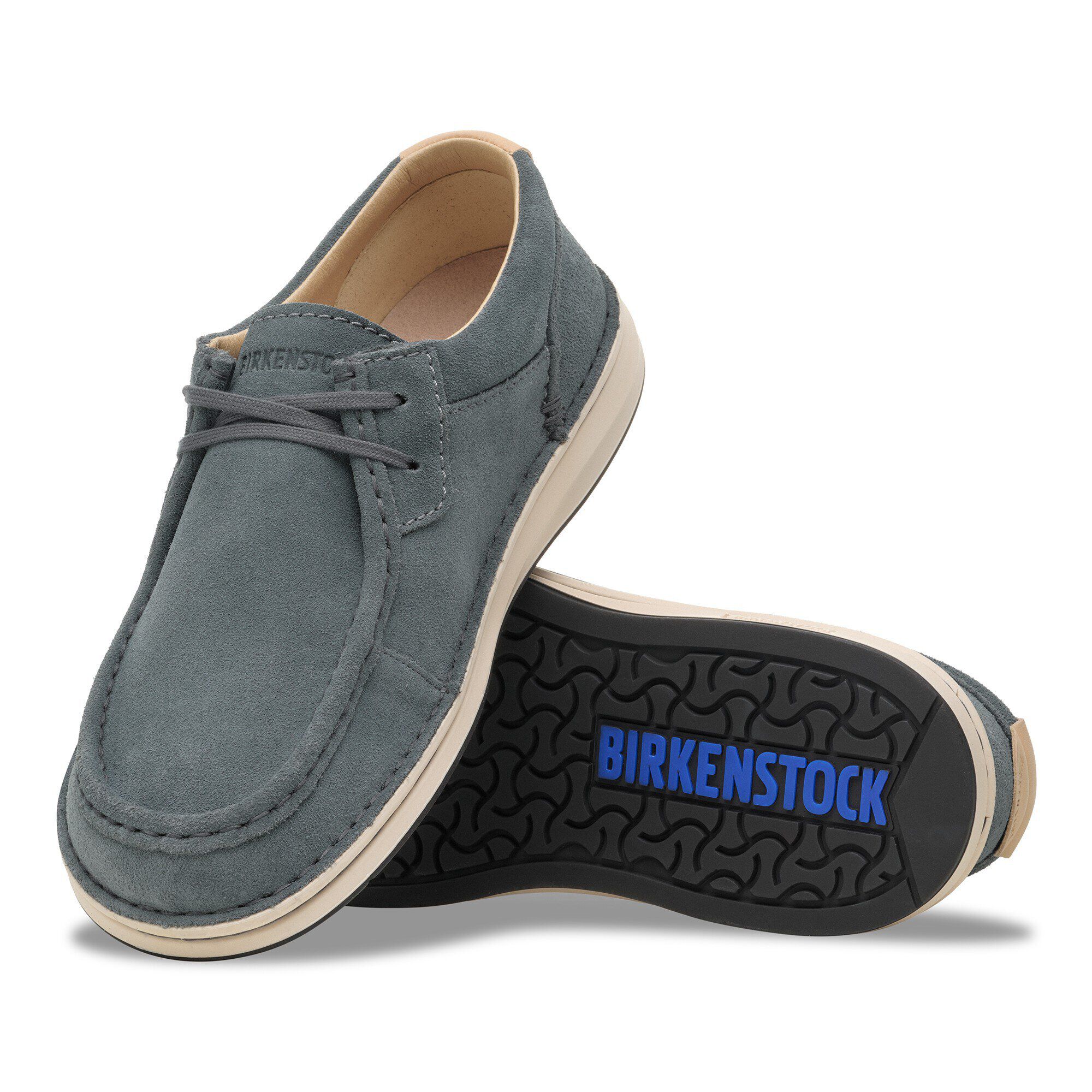 靴 birkenstock pasadena 43 405693 Pasadena Suede Leather in Color Basalt Gray | BIRKENSTOCK US