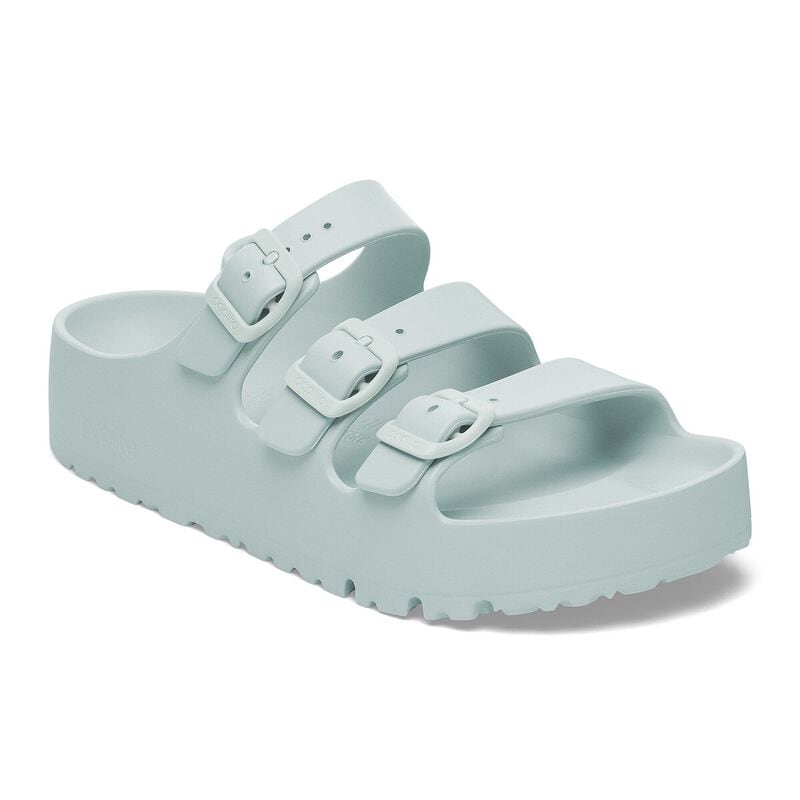 BIRKENSTOCK Florida Flex Platform EVA Black Soft Sole detail
