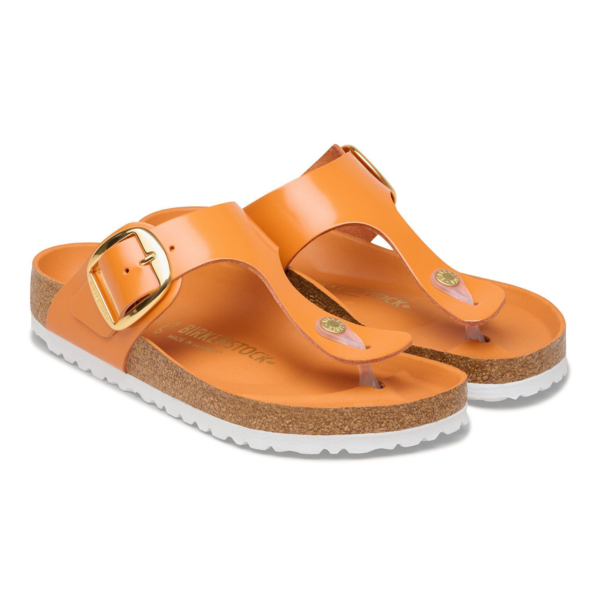 Gizeh Big Buckle Natural Leather Patent