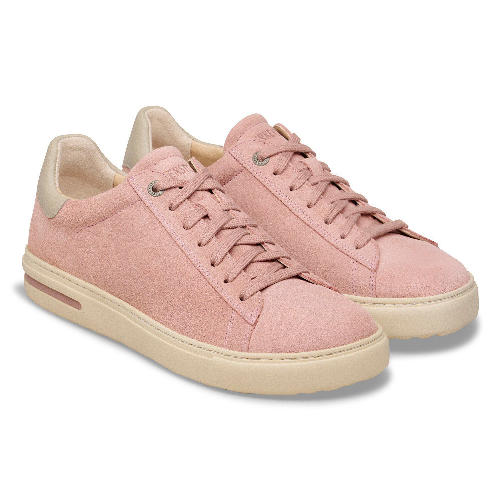 Bend Low Cuir naturel-Su&egrave;de - shown as a pair