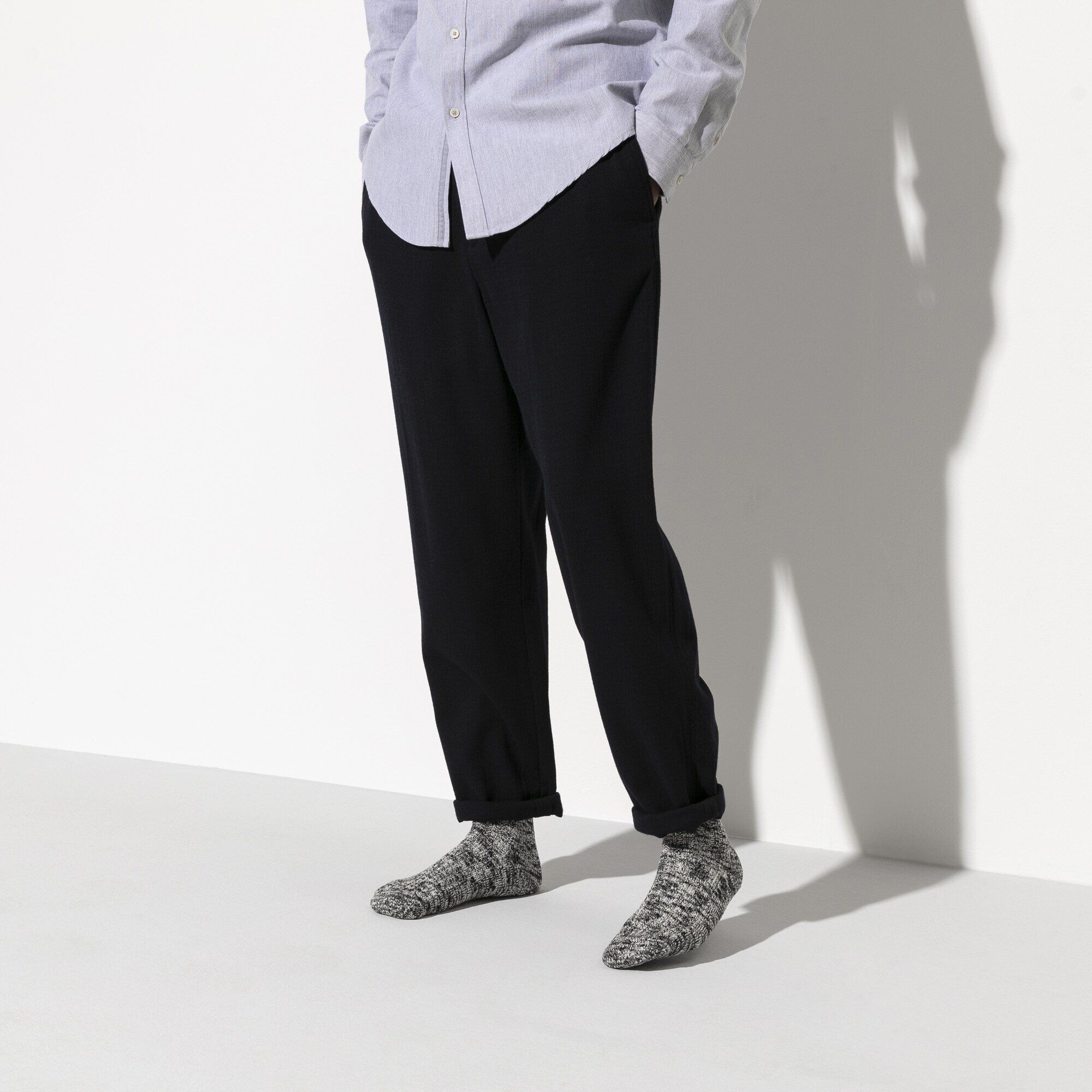   Close-up with a male model