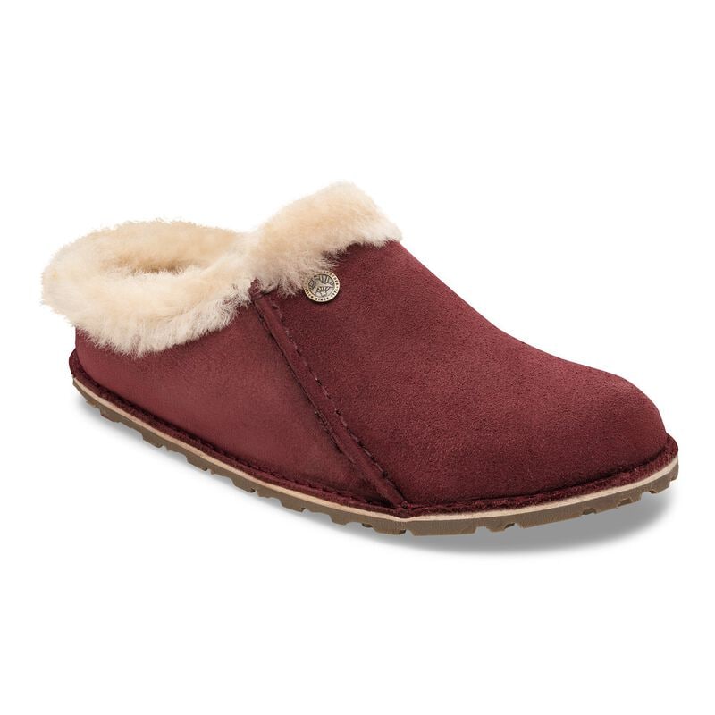 BIRKENSTOCK Zermatt Premium Suede Leather Antique White Daily Comfort detail