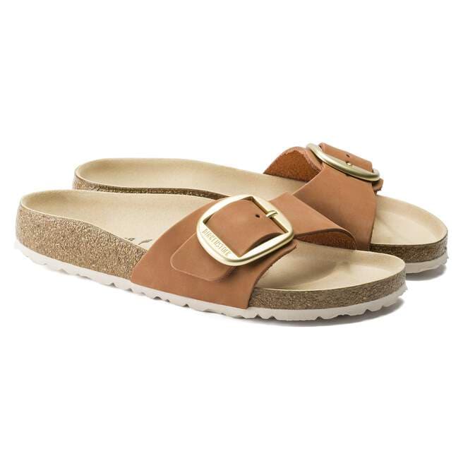 Madrid Big Buckle Nubuck Leather