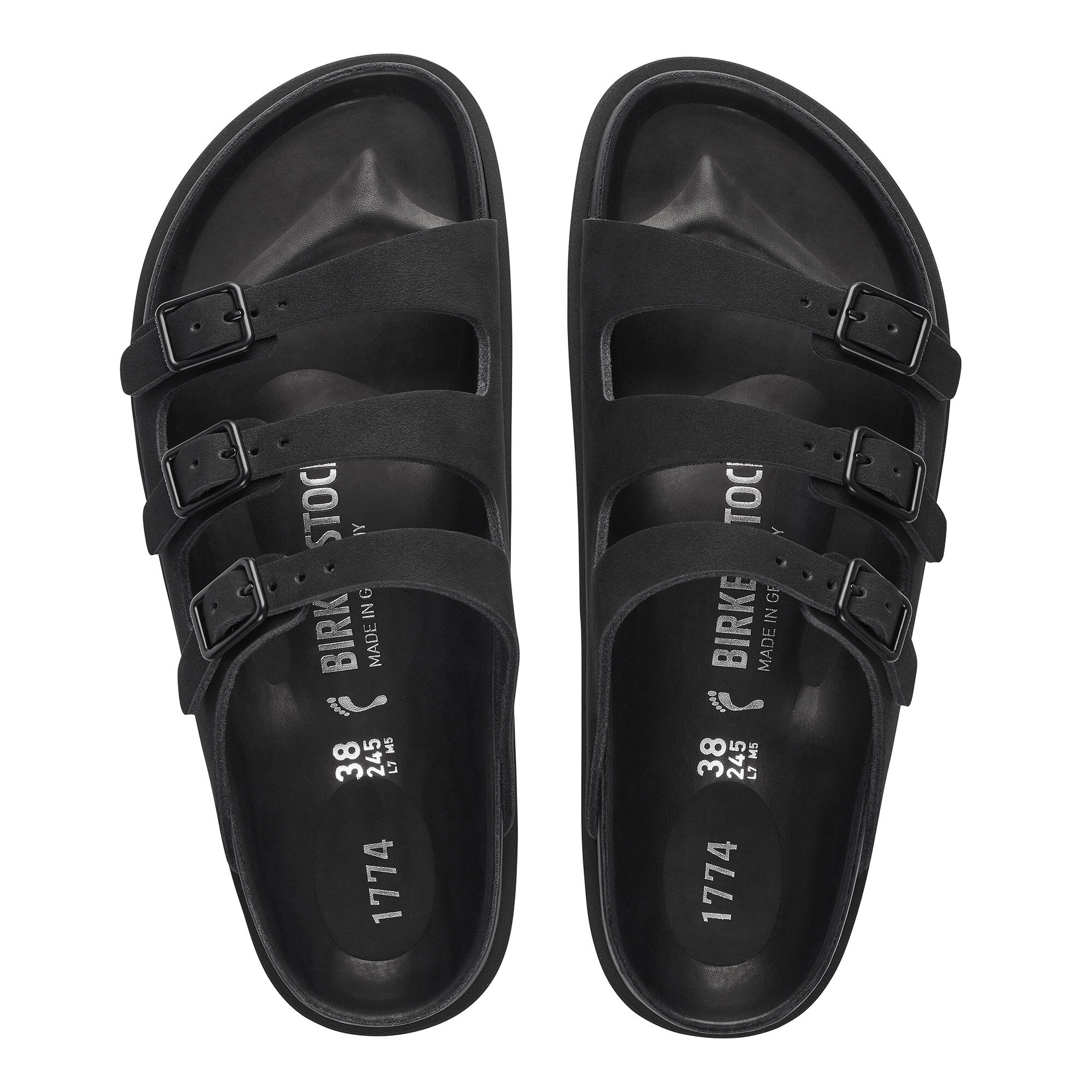 1774 III Florida Suede Leather in Color Black | BIRKENSTOCK US 1774 III Florida Suede Leather in Color Black | BIRKENSTOCK US