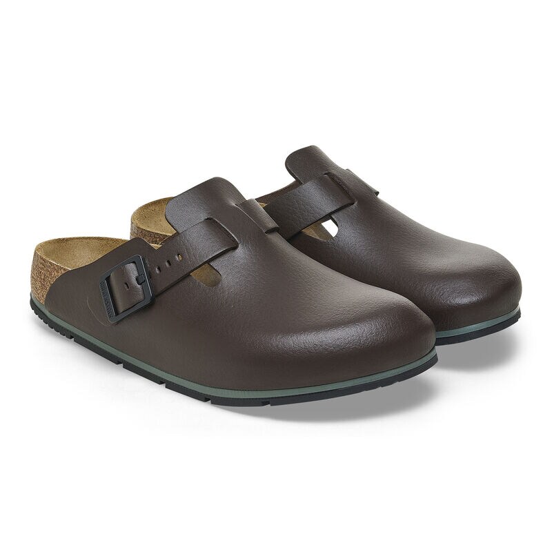 BIRKENSTOCK Boston Pro Natural Leather Soft Java Walk Edit detail