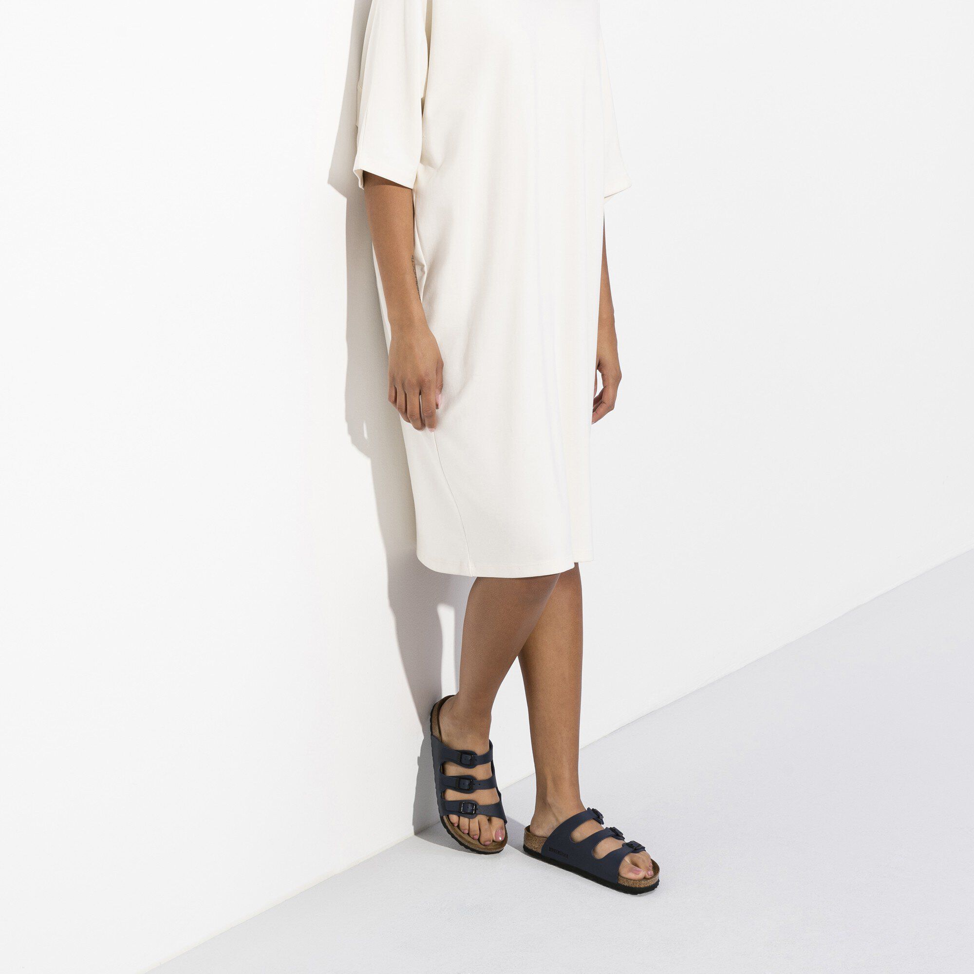 Florida Soft Footbed Birko-Flor with a female model