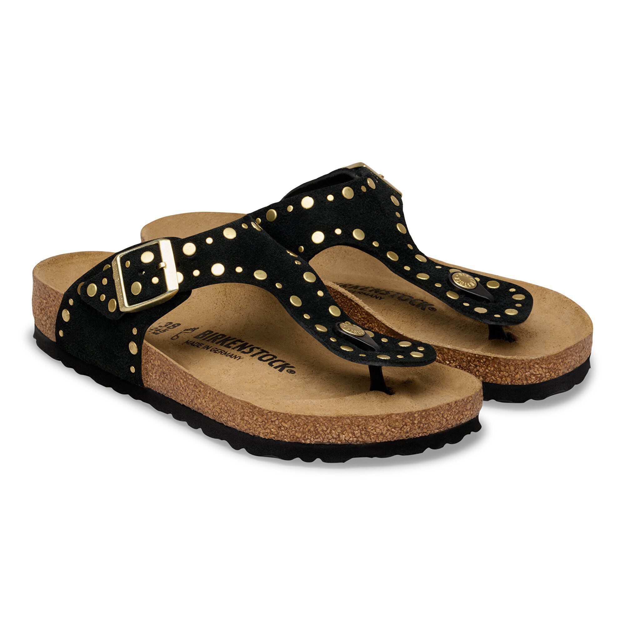 Gizeh Rivet Suede Leather