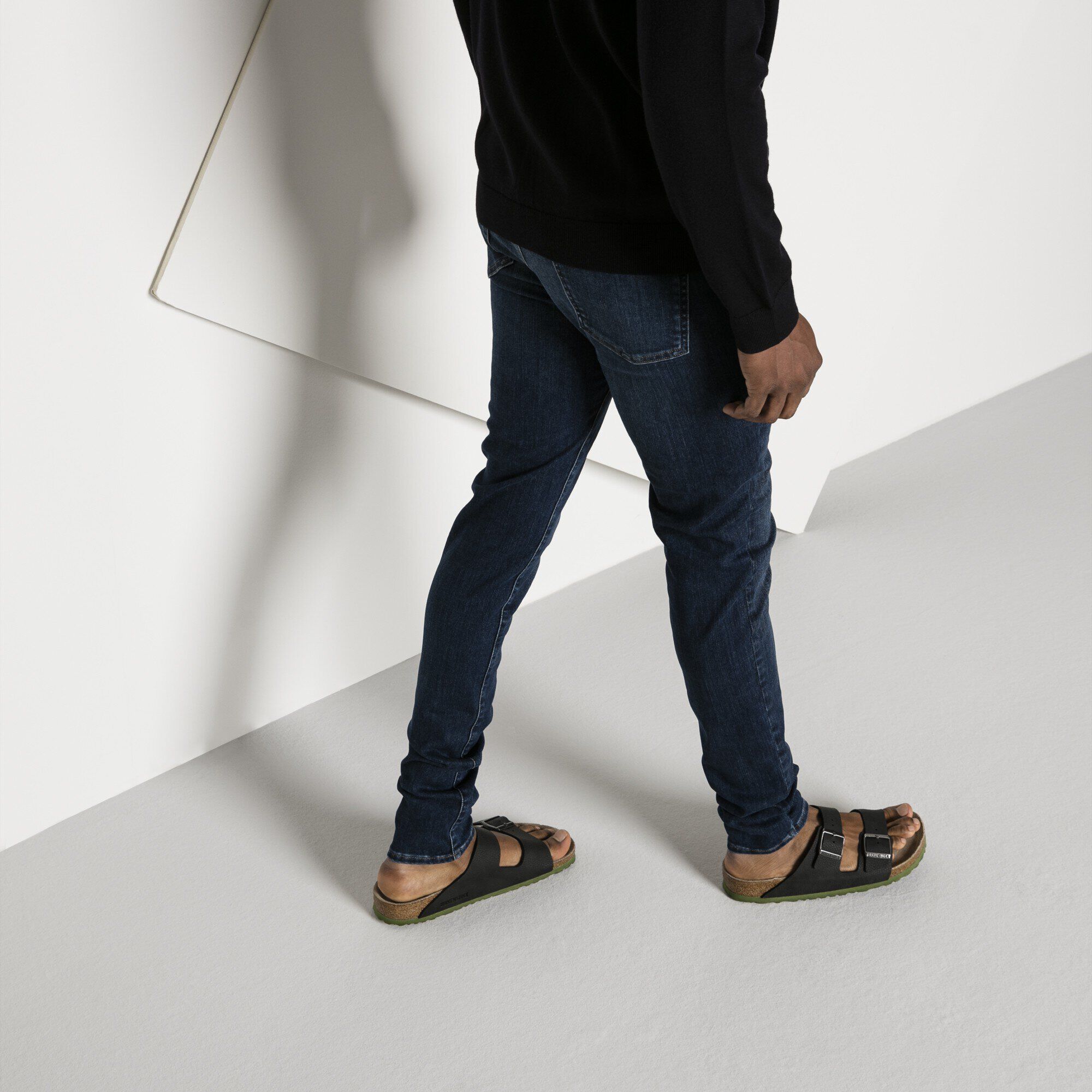   Close-up with a male model