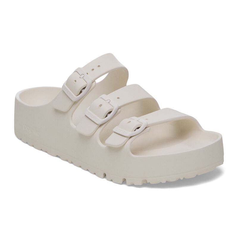 BIRKENSTOCK Florida Flex Platform EVA Black Soft Sole detail