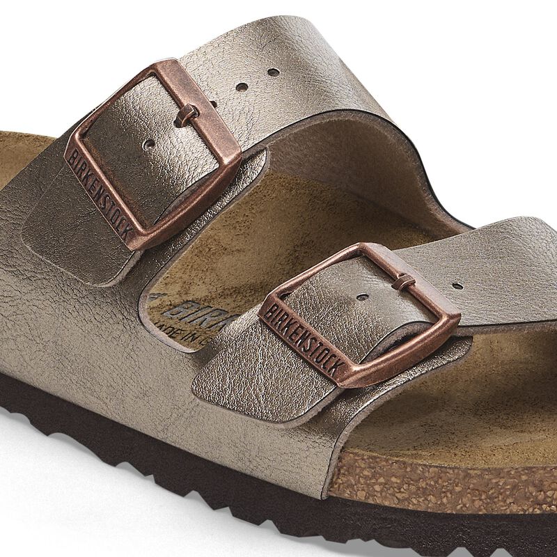 BIRKENSTOCK Arizona Birko-Flor Graceful Taupe Daily Comfort detail