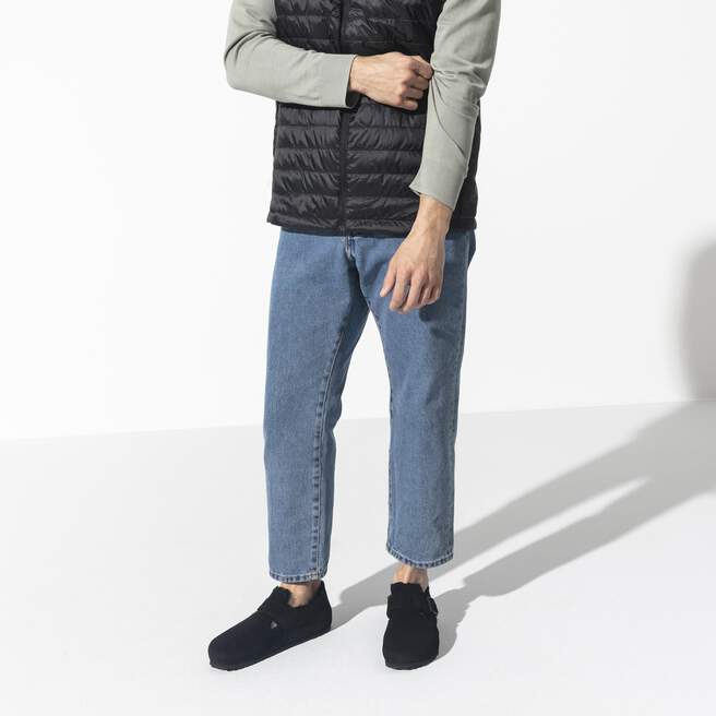 Sw 656 London Shearling Suede Leather in Color Black | BIRKENSTOCK Canada
