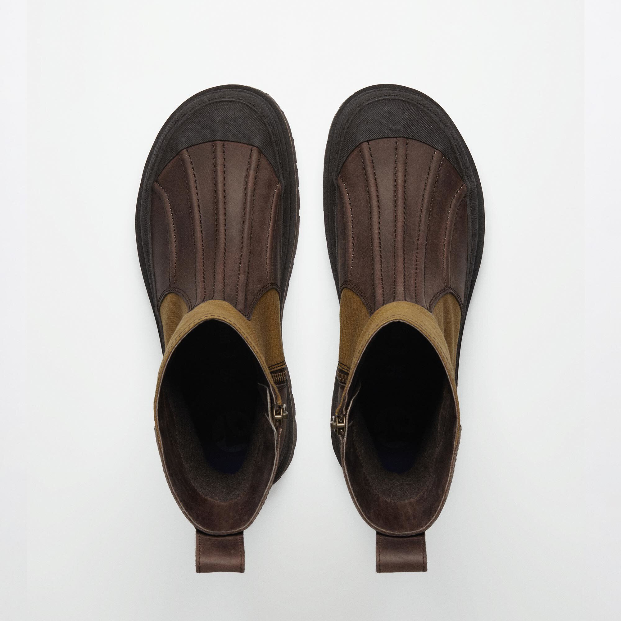 FILSON Skykomish Cuir naturel-Textile - a side view image num&eacute;ro 3