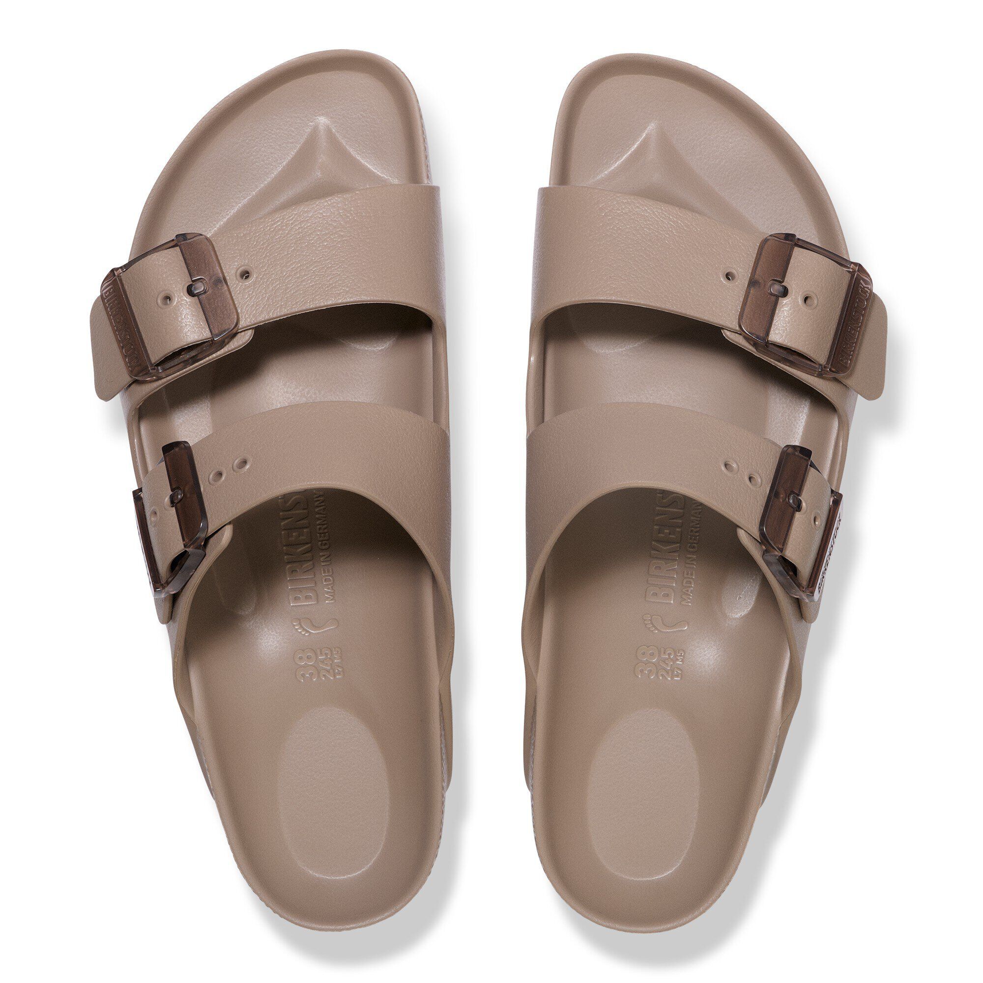 Arizona Stealth Buckle EVA in Color Gray Taupe | BIRKENSTOCK US