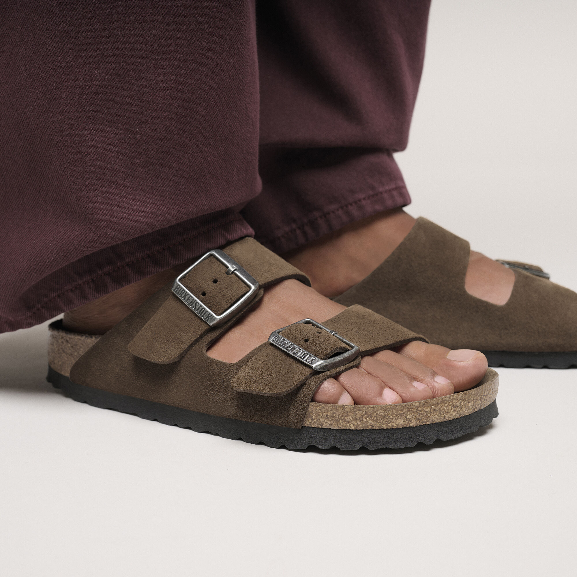 Arizona Soft Footbed Suede Leather
