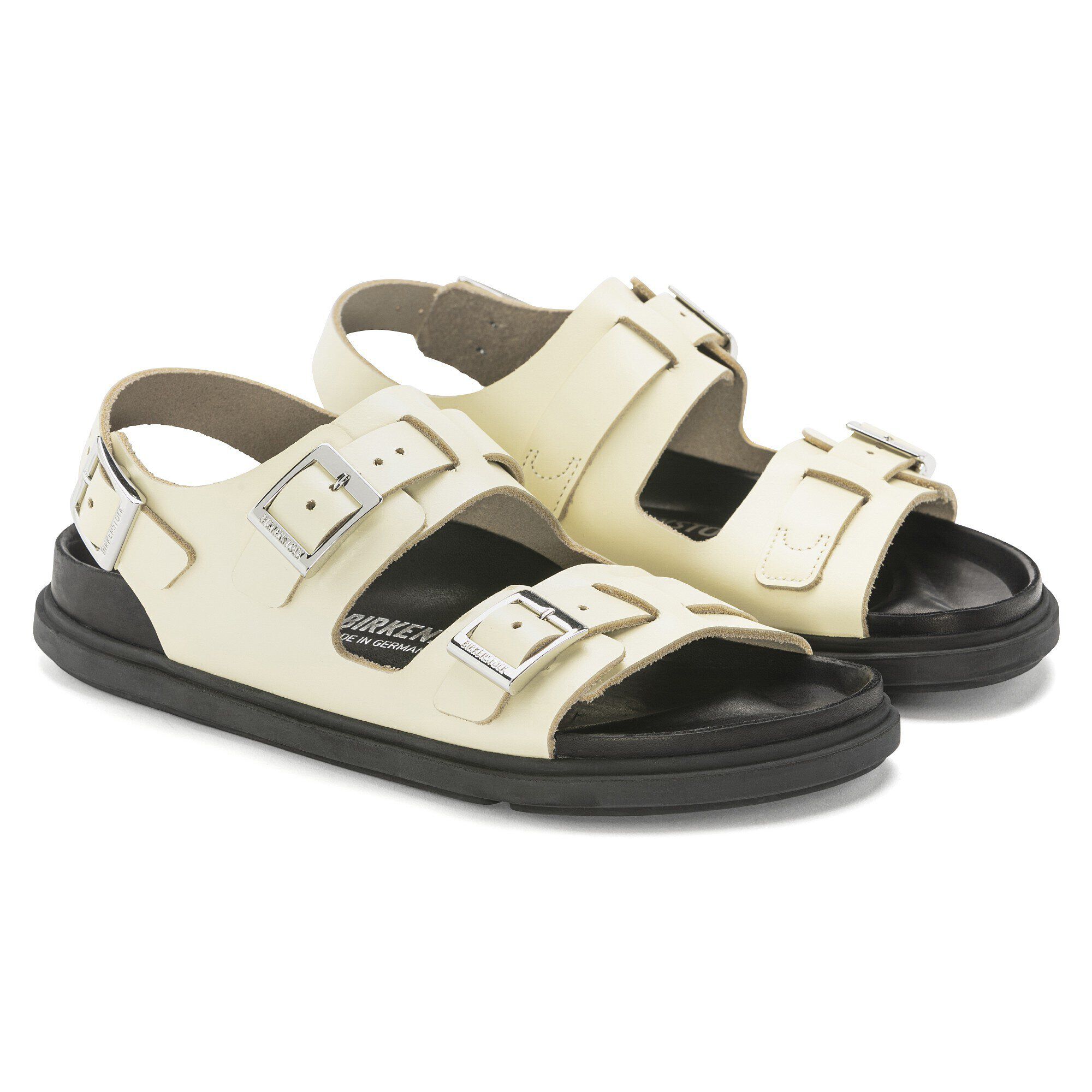Cannes Leather in Color Butter | BIRKENSTOCK US