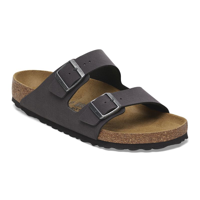 BIRKENSTOCK Arizona Birko-Flor Nubuck Mocha Walk Edit detail