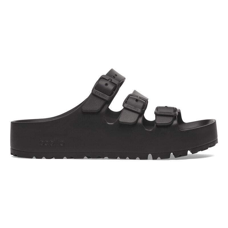 BIRKENSTOCK Florida Flex Platform EVA Black Soft Sole detail