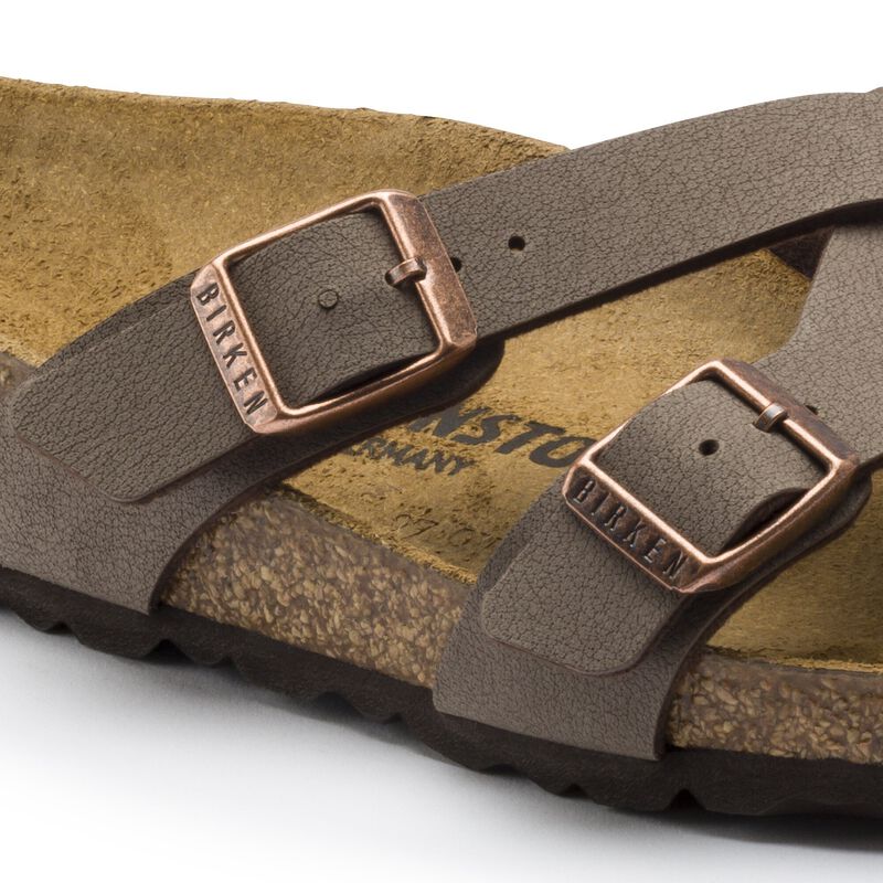 BIRKENSTOCK Yao Birko-Flor Nubuck Mocha Easy Walk detail