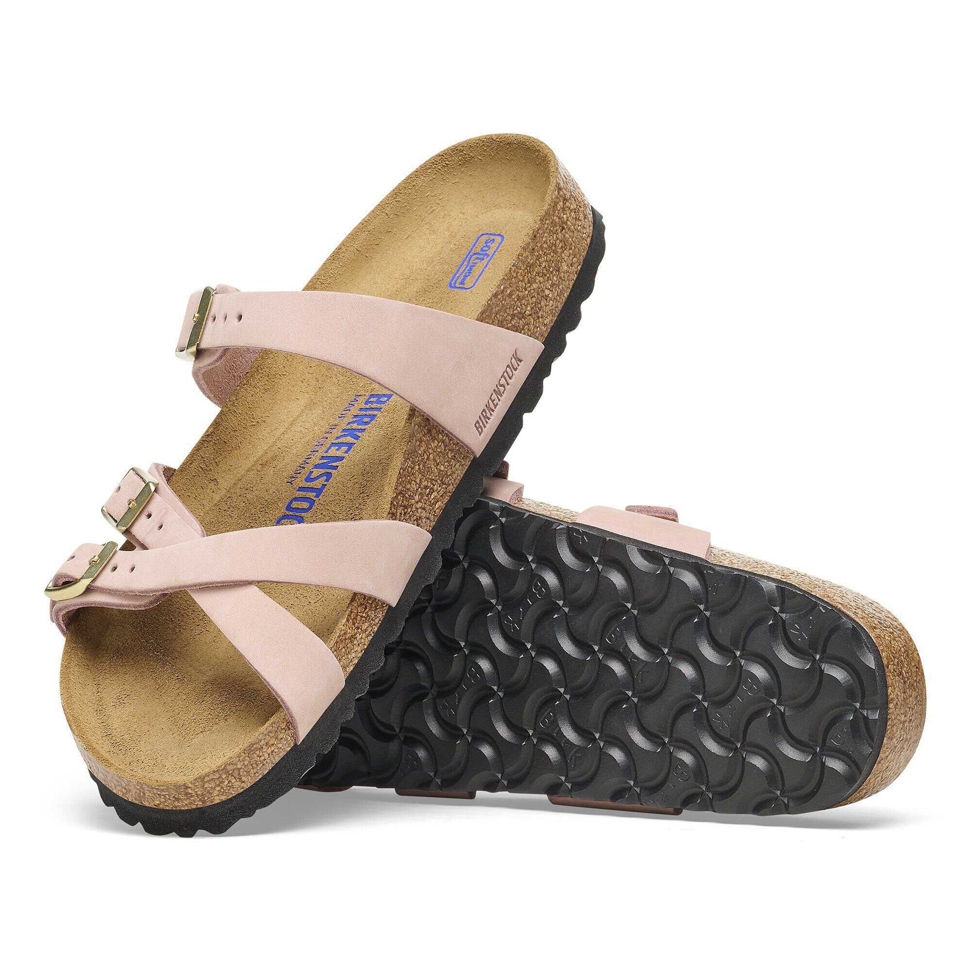 Franca Soft Footbed Nubuck Leather