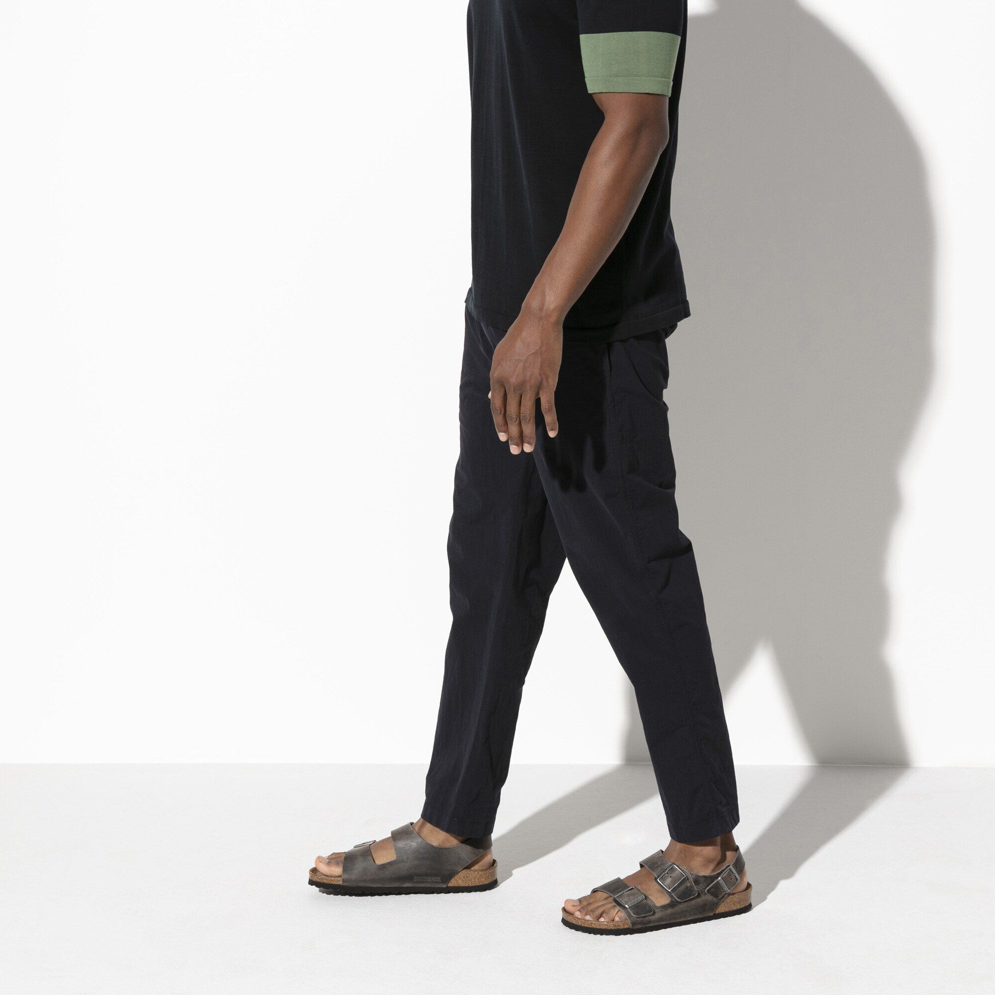   Close-up with a male model