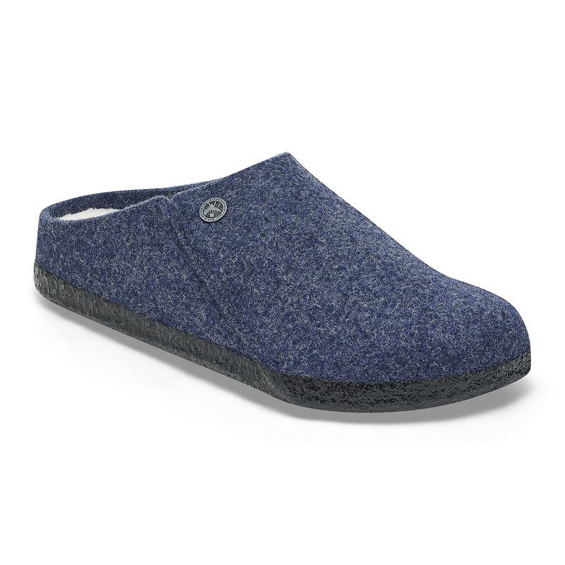 BIRKENSTOCK Zermatt Shearling Felt Light Gray Trail Easy detail